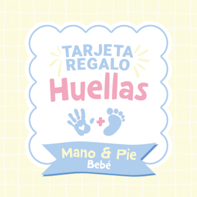 Bono Regalo Huellas de Bebé Mano y Pie – 55 €