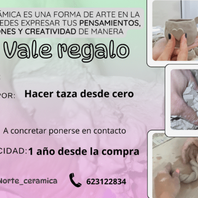 Bono Regalo Taller de Taza – 50 €