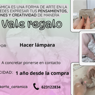 Bono Regalo Taller de Lámpara – 65 €