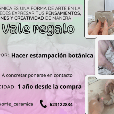 Bono Regalo Taller de Estampación Botánica – 50 €